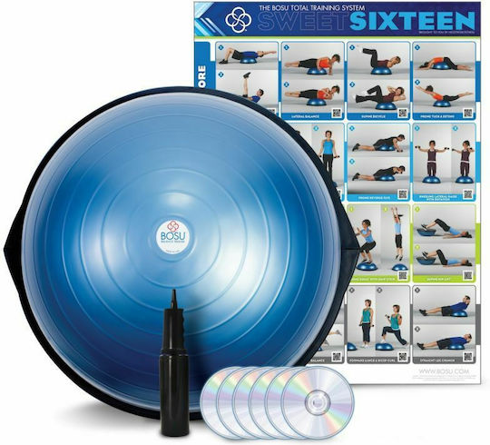 Bosu Home Edition 72 Топка За Баланс Черна Височина 25см С Диаметър 65см