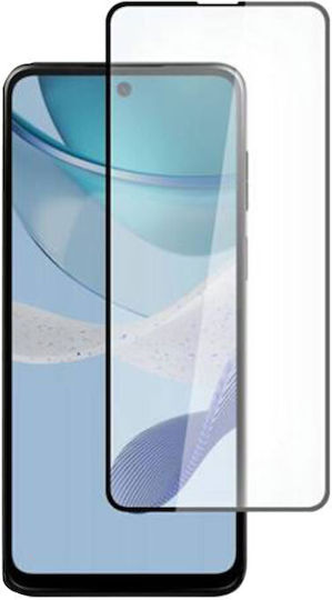 9D Full Face Tempered Glass Μαύρο (Moto G53 / G13 / G23)
