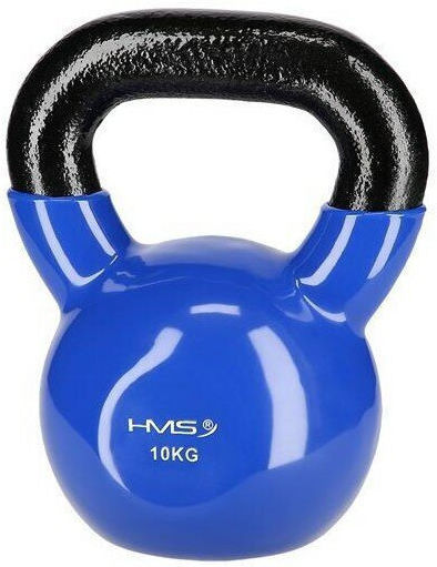 HMS Kettlebell Винил 10кг Син
