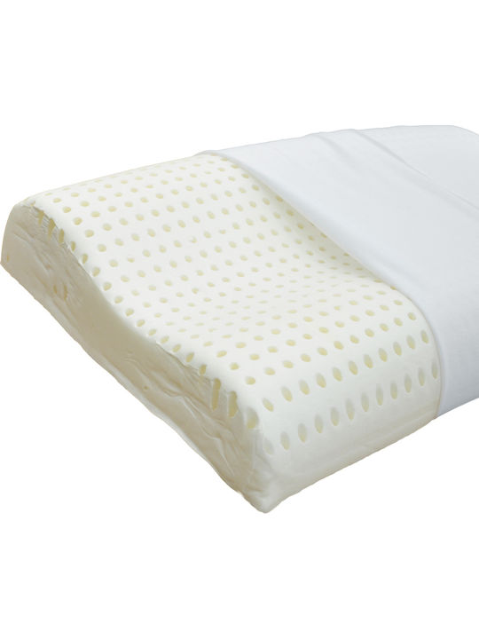 Luropas Silicone Sleep Pillow Anatomic 42x72x12cm