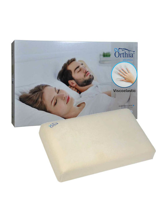 Orthia Classic Pernă Pat Spumă De Memorie Anatomic 32x53x10cm