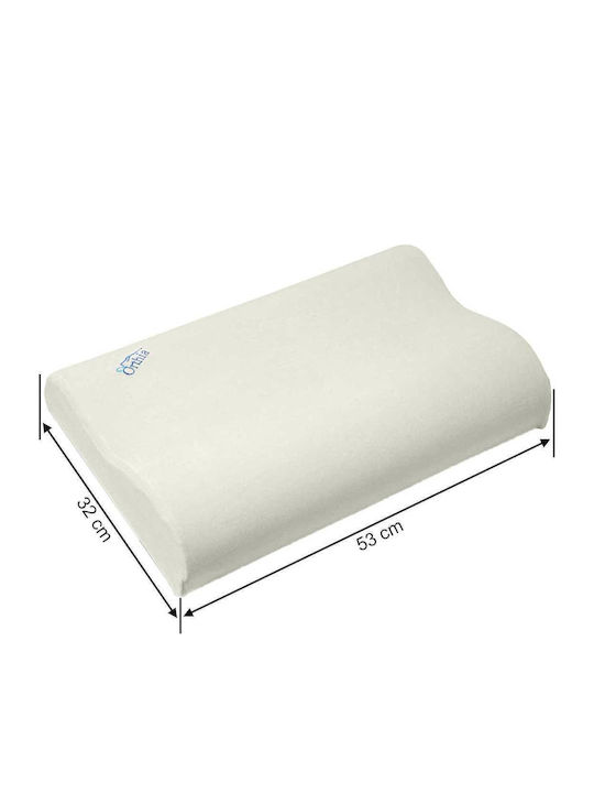 Orthia Comfort Μαξιλάρι Ύπνου Filler Foam Ανατομικό 32x53x11cm