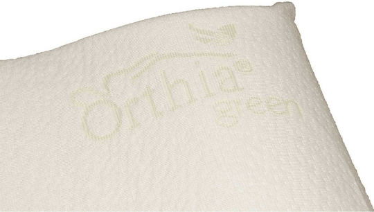 Orthia Comfort Green Bamboo Μαξιλάρι Ύπνου Memory Foam 32x66x10cm