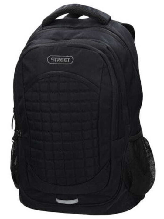 Street Doubler School Bag Backpack Junior High-High School in Black color