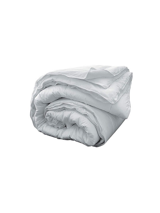 Kentia Duvet Semi-double with Hollowfiber Filling 180x240cm 4 Seasons White 400 GSMGsm