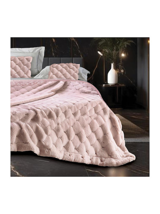 Makis Tselios Home Duvet Cover Queen 220x240cm Prada Light Pink