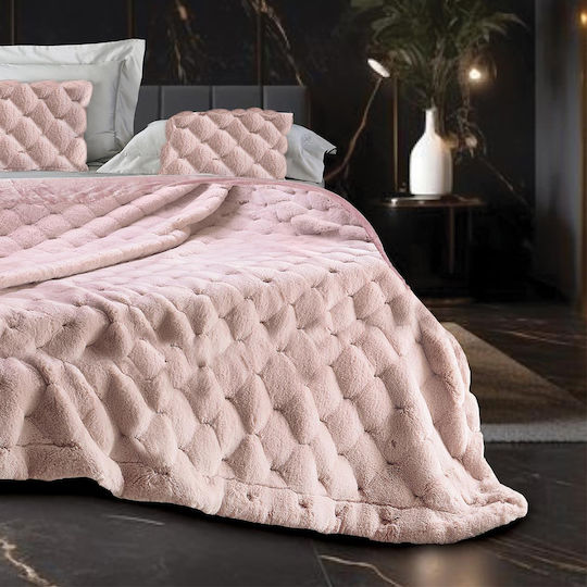 Makis Tselios Home Bettbezug Übergröße 220x240cm Prada Light Pink