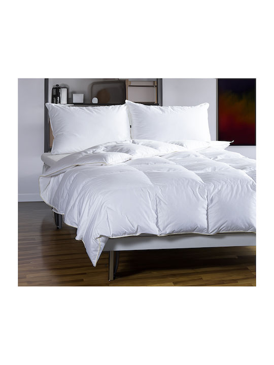 Nef-Nef Homeware Duvet Single Down 160x220cm White 034032 350Gsm