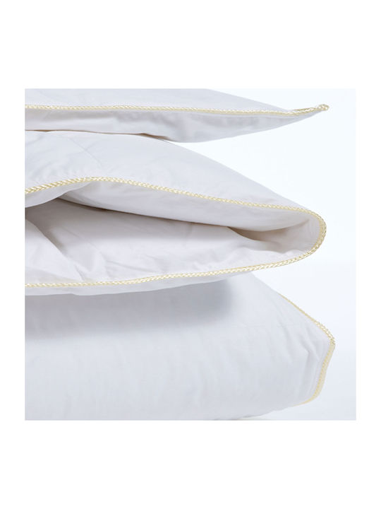 Nef-Nef Homeware Πάπλωμα Μονό Πουπουλένιο 160x220εκ. White 350 GSM 11 togs