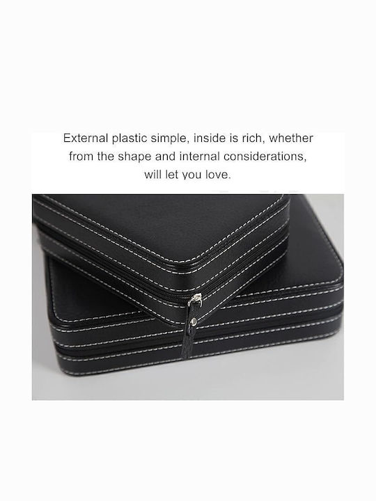 HuiXin Leather Watch Case Black HX-702