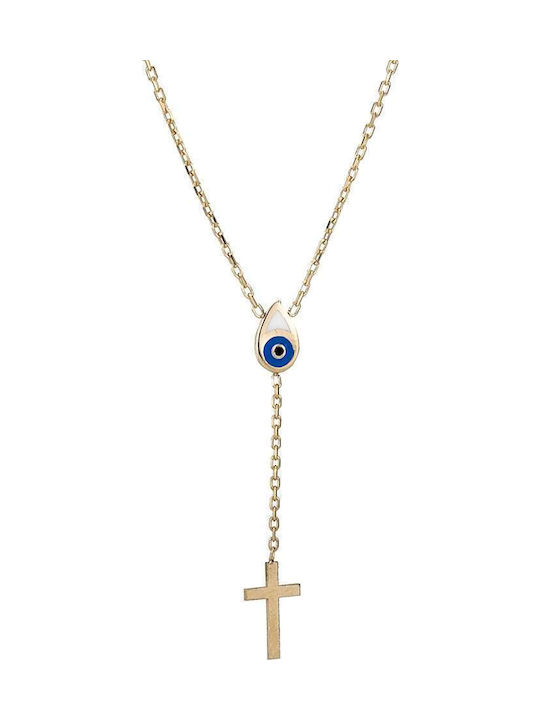 Goldsmith Ασημένιος Σταυρός Επιχρυσωμένος