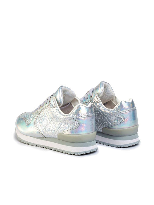 Kids Sneakers Silver