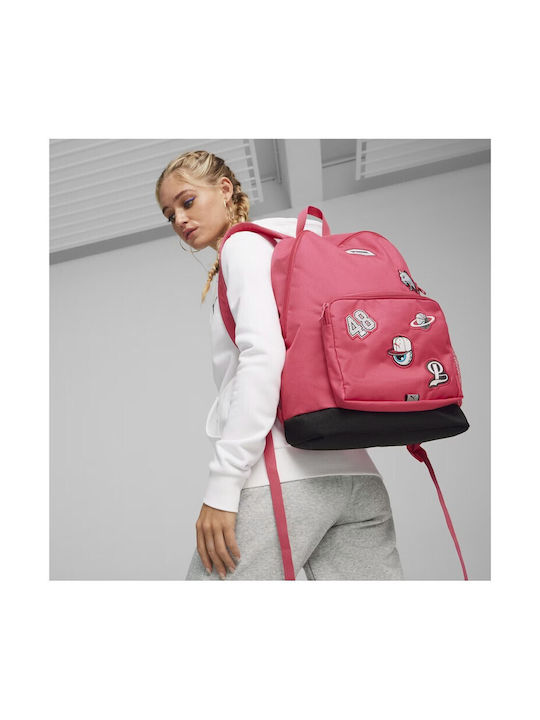 PUMA Schulranzen Rucksack Rosa mit Flaschenhalter 22Liter