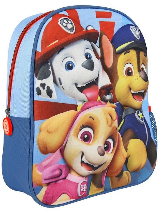 Paw Patrol Σχολική Τσάντα Πλάτης Νηπιαγωγείου Μπλε