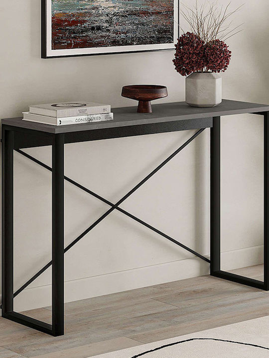 Archie Console Table Grey L110xW35xH75cm