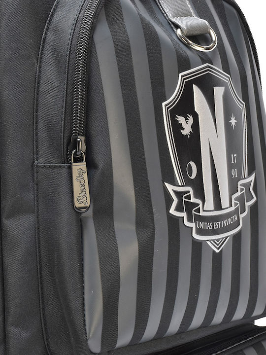 Blue Sky Wednesday School Bag Backpack Junior High-High School Black