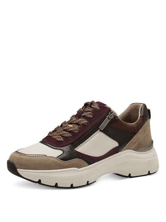 Tamaris Damen Sneakers Braun