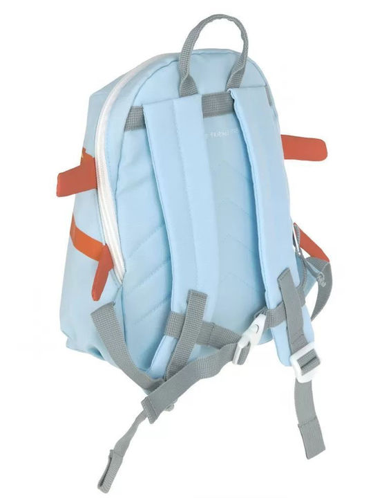 Laessig Tiny Drivers School Backpack For Elementary Light Blue 20 x 9.5 x 24cm