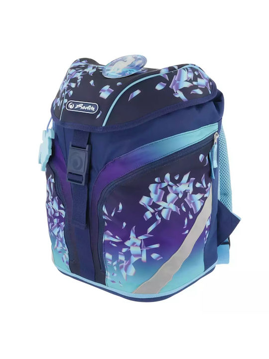 Herlitz Softlight Plus Schulranzen Rucksack Grundschule Blau mit Flaschenhalter 16Liter
