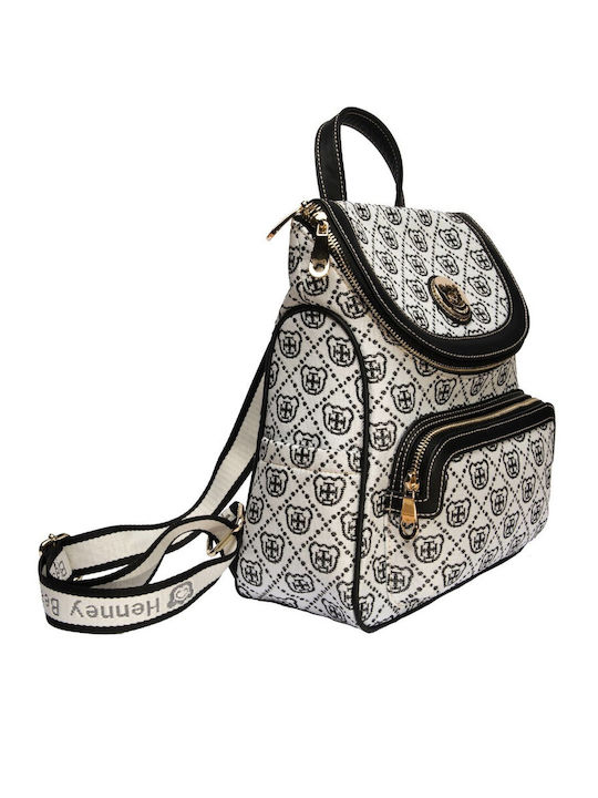 Henney Bear Schulranzen Rucksack mit Flaschenhalter Mehrfarbige