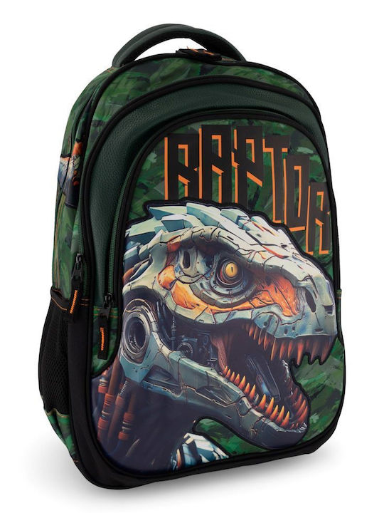 Τσάντα Πλάτης Δημοτικού Dinosaur 241213 Graffiti