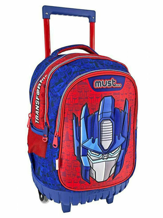 Must Team Optimus Prime School Bag Trolley Elementary Multicolour 30L 34 x 20 x 45cm