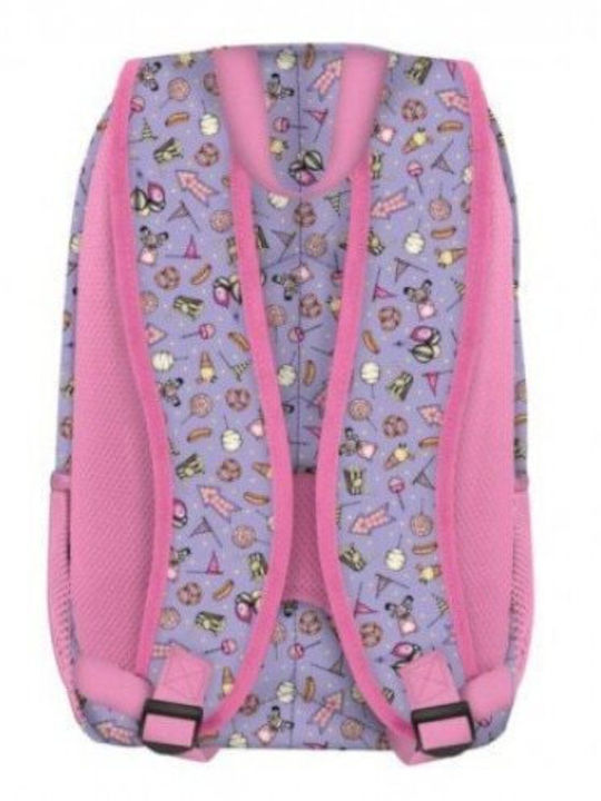 Santoro Gorjuss First Prize School Bag Backpack Elementary, Elementary in Lilac color 17lt