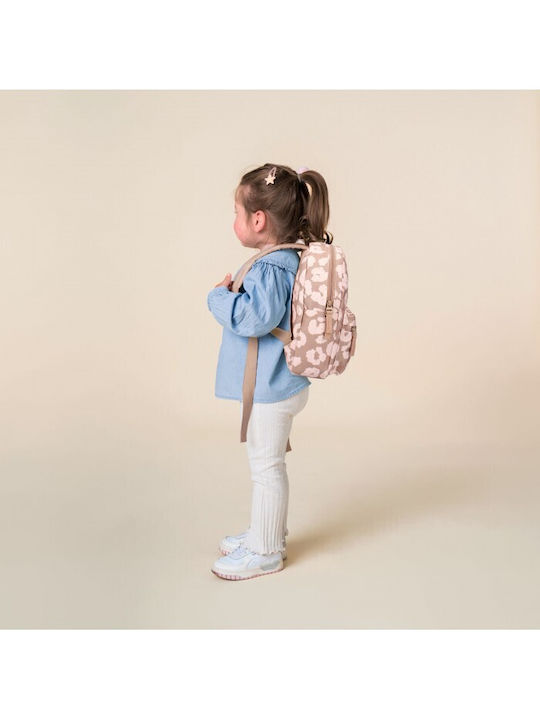 Kidzroom Adore Schulranzen Rucksack Grundschule Sand mit Flaschenhalter