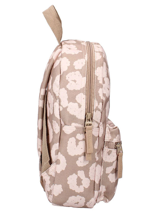 Kidzroom Adore Schulranzen Rucksack Grundschule Sand mit Flaschenhalter