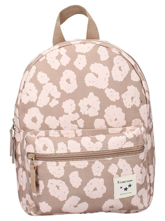 Kidzroom Adore Schulranzen Rucksack Grundschule Sand mit Flaschenhalter