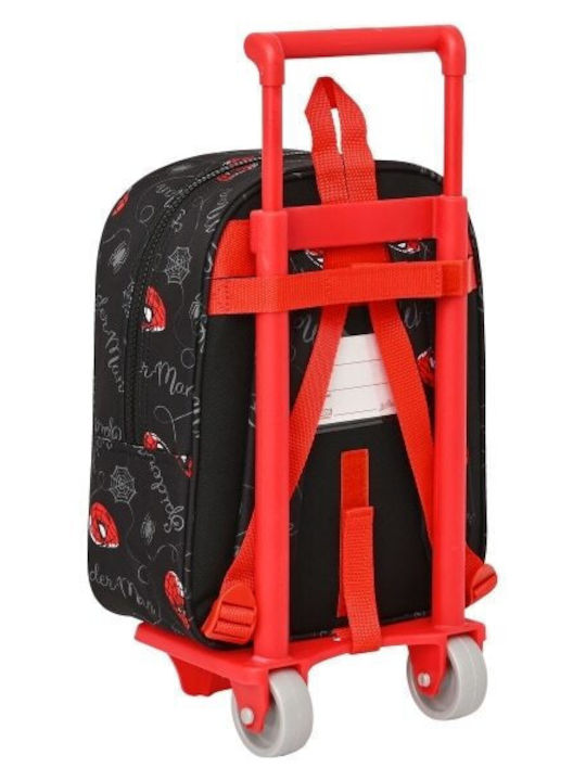 Spiderman School Bag Trolley Elementary, Elementary in Black color