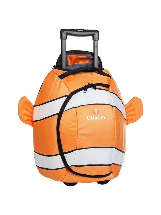 Littlelife Trolley Clownfish Σχολική Τσάντα Πλάτης Νηπιαγωγείου σε Πορτοκαλί χρώμα 20lt