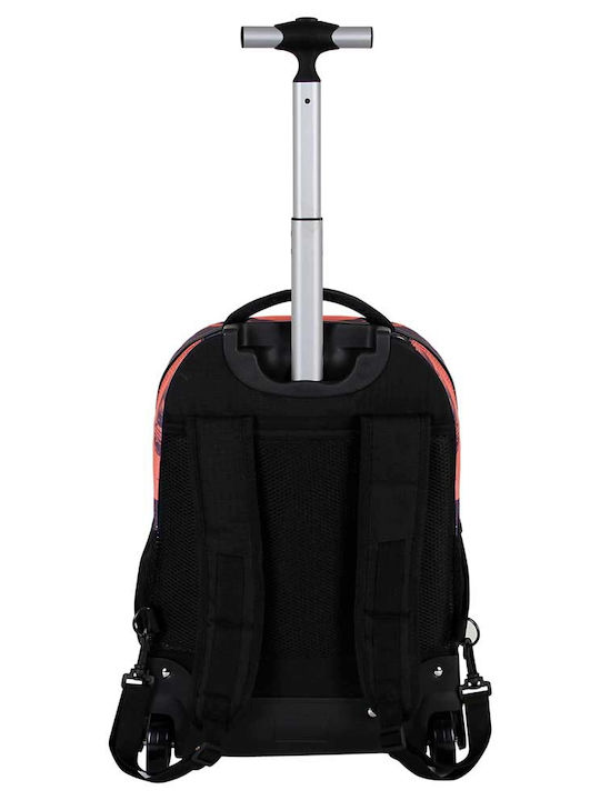 Karactermania Naruto Shippuden School Bag Trolley Elementary, Elementary Multicolour with Water Bottle Holder
