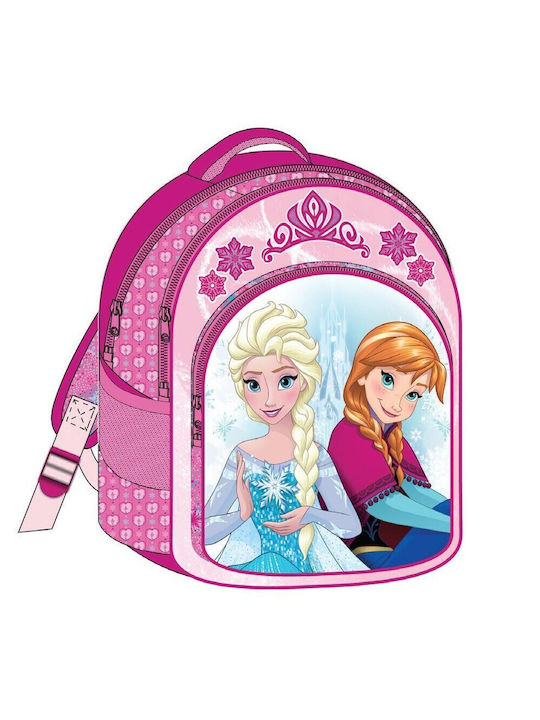 Diakakis Frozen Anna & Elsa 3 Cases Bag Backpack Pink