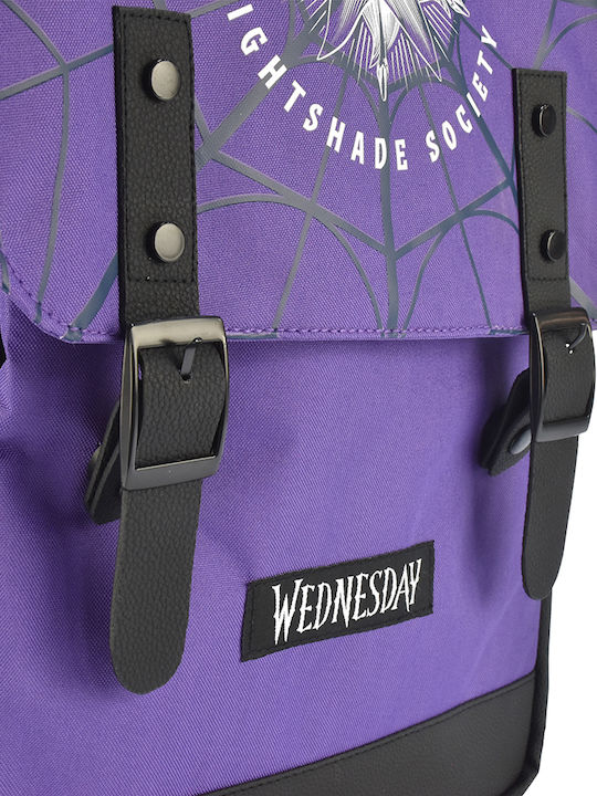 Blue Sky Wednesday Schulranzen Rucksack Junior High-High School Lila