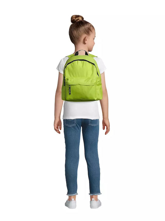 Sol's Rider Kids School Bag Backpack Elementary, Elementary in Green color 9lt