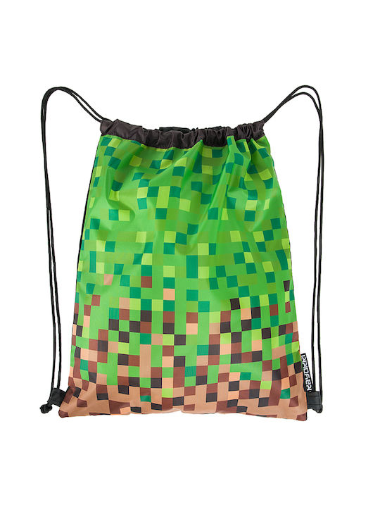 Smyk Pixel MIC Kids Shoulder Bag Green