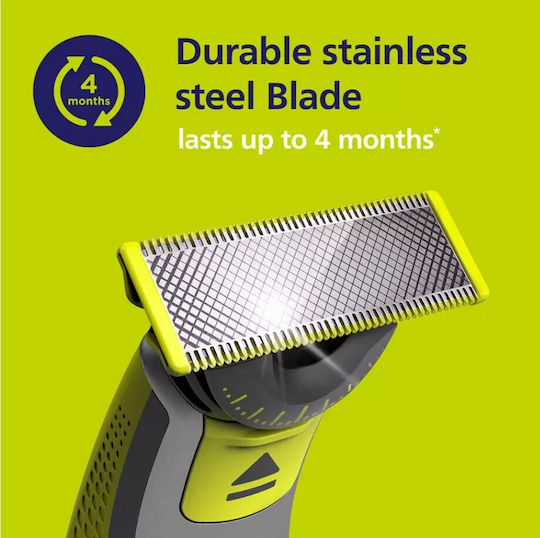 Philips OneBlade 360 QP2734/31 Ξυριστική Μηχανή Προσώπου / Σώματος Επαναφορτιζόμενη