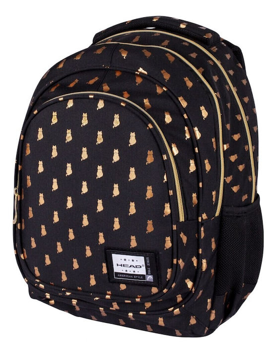 School Backpack Head Ab330 Golden Kitty Astra