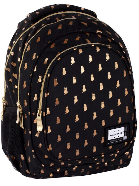 School Backpack Head Ab330 Golden Kitty Astra