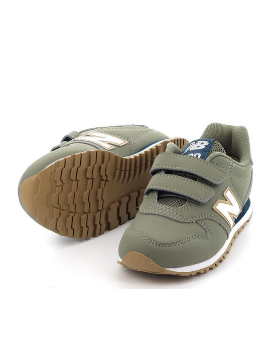 500 Kids Sneakers with Scratch Khaki