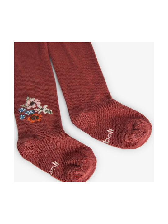 Boboli Kids Tights Burgundy