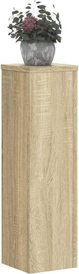 vidaXL Pflanzenständer Holz Beige 17cmx17cmx60cmcm. 2Stück