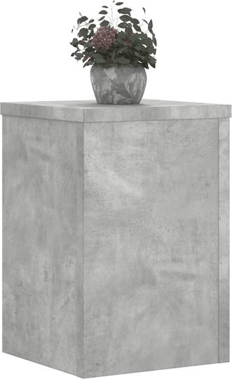 vidaXL Ανθοστήλες Ξύλινες Γκρι 25x25x35εκ. 2τμχ