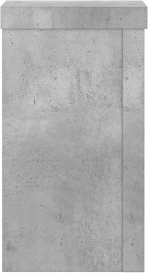 vidaXL Pflanzenständer Holz Grau 10cmx10cmx18cmcm. 2Stück