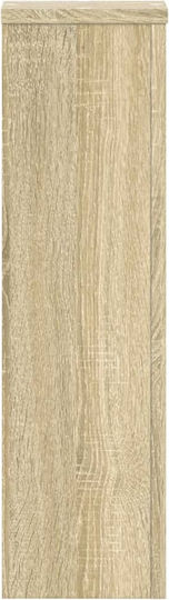 vidaXL Pflanzenständer Holz Beige 17cmx17cmx60cmcm. 2Stück