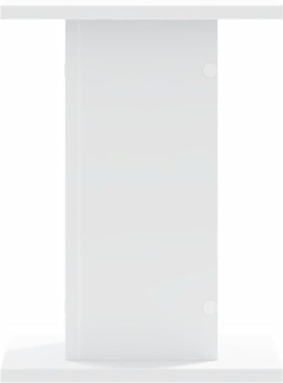 vidaXL Pflanzenständer Holz Weiße 30cmx30cmx40cmcm. 2Stück