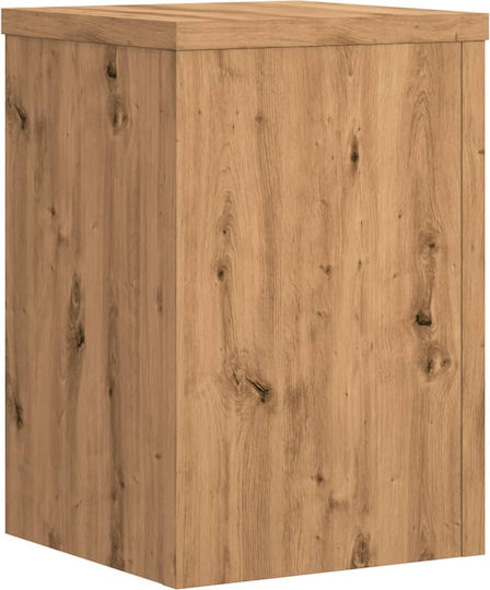 vidaXL Ανθοστήλες Ξύλινες Καφέ 25x25x35εκ. 2τμχ