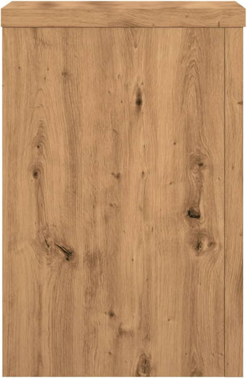 vidaXL Ανθοστήλες Ξύλινες Καφέ 25x25x35εκ. 2τμχ