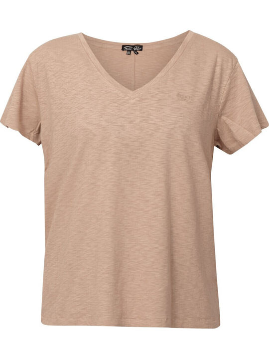 Γυναικείο T-shirt Μπεζ